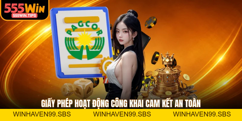 Giấy Phép Hoạt Động - Cam Kết Vận Hành Tiêu Chuẩn Quốc Tế